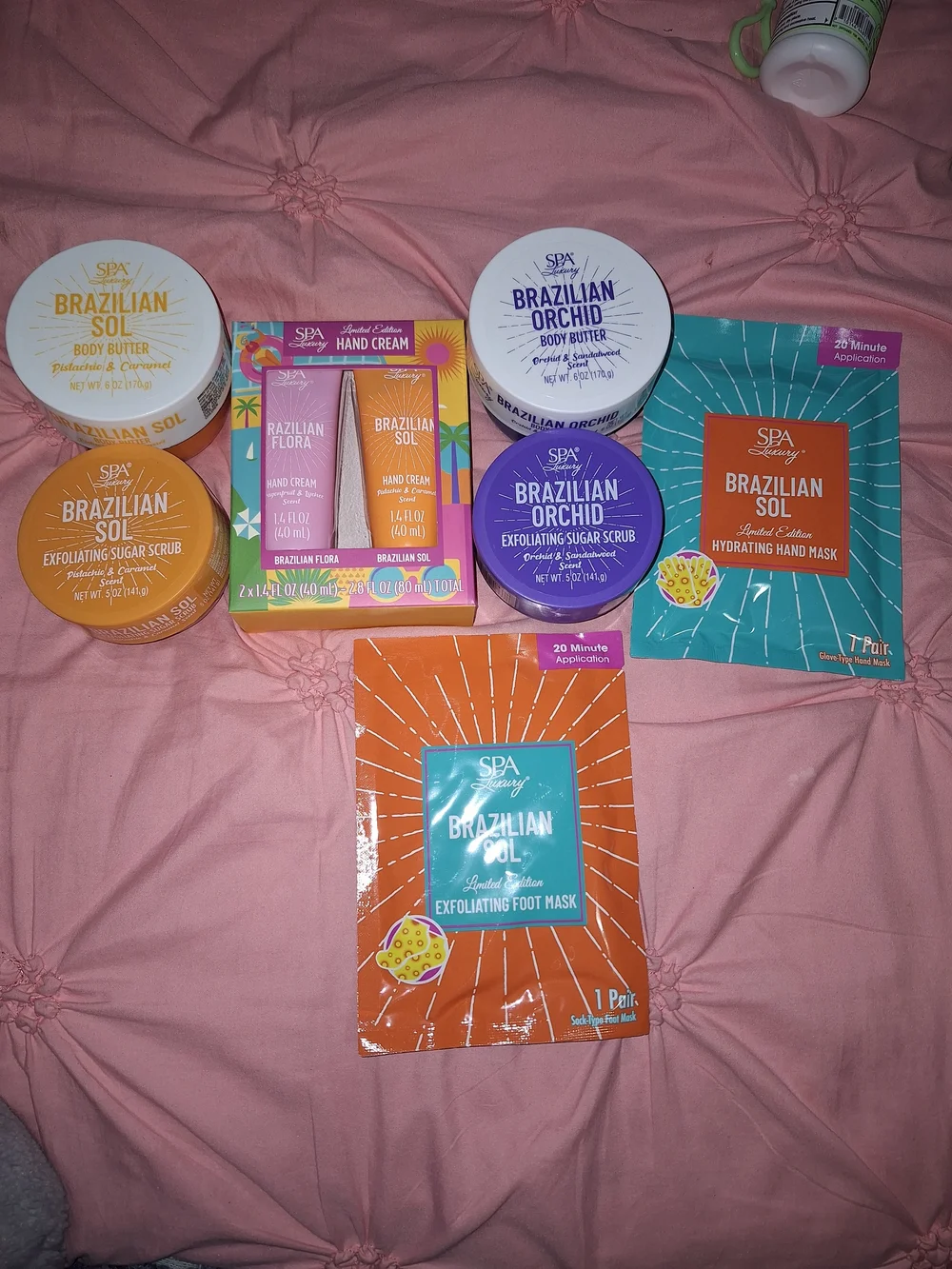 Spa Fancy Brazilian Sol & Orchid Body Care Set